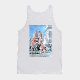 African Invasion. Dance of Little giraffes! Tank Top